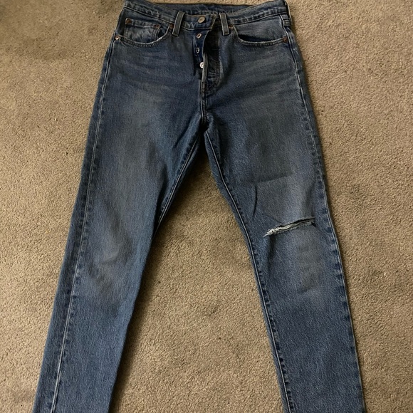 Levi denim 501, straight pants - Picture 1 of 2
